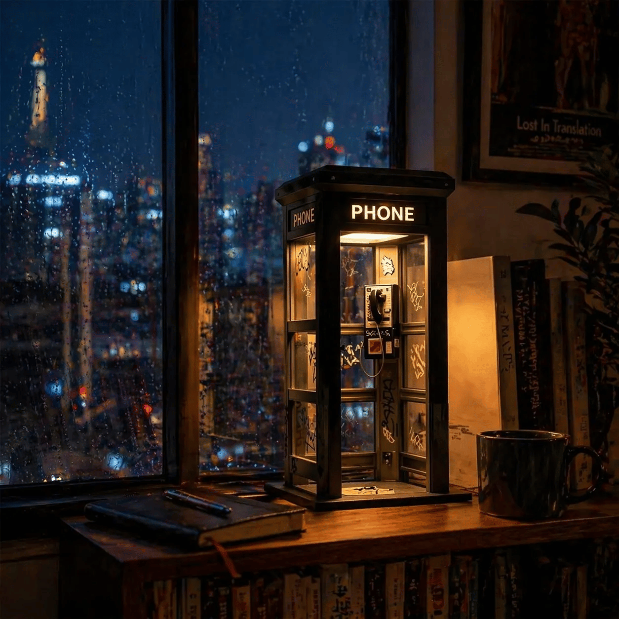 🌙Warm Booth Glow Nightlight