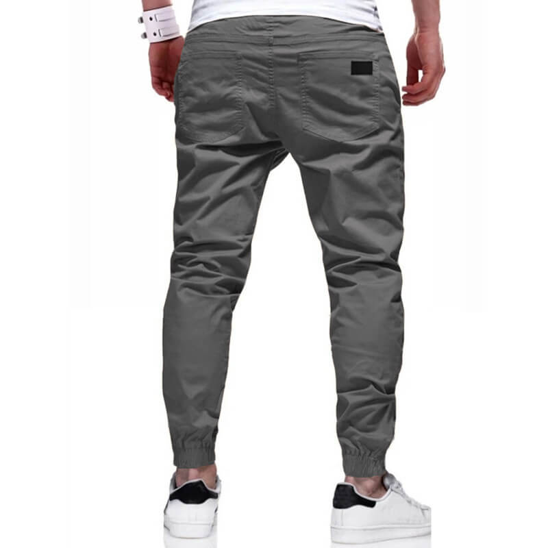 Men's Solid Casual Jogger Pants