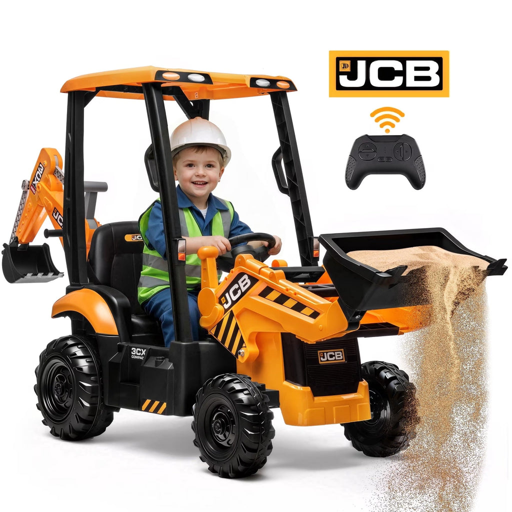 Little Engineer 2-in-1 Ride On Backhoe Toy