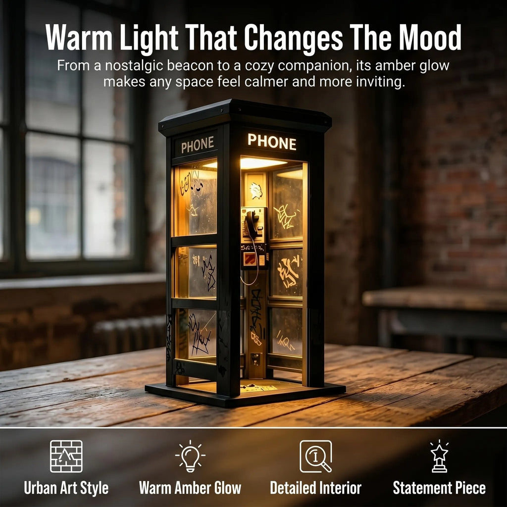 🌙Warm Booth Glow Nightlight