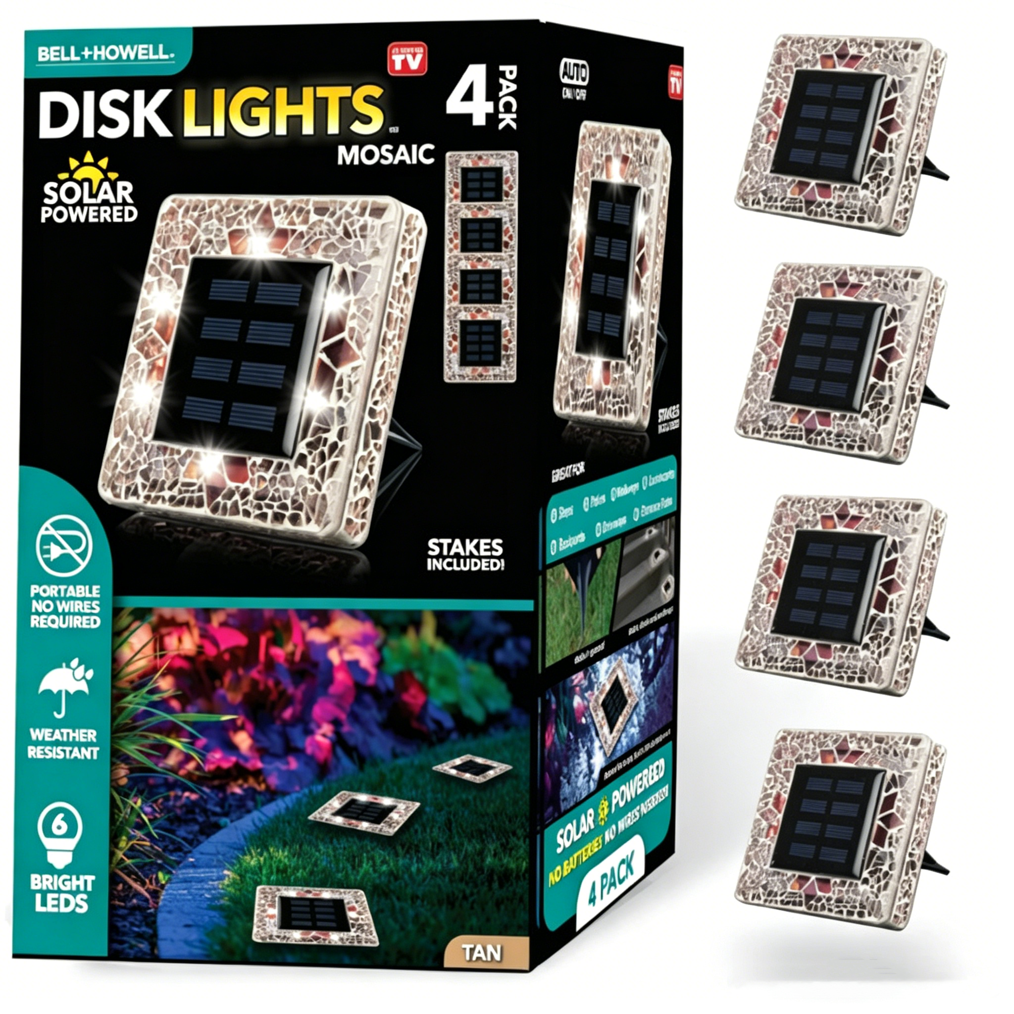 🔥New product 50% OFF!🔥CrystalAura  Solar Disk Lights