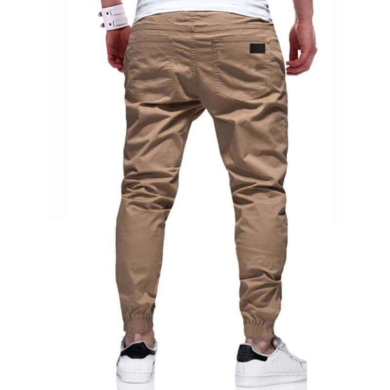 Men's Solid Casual Jogger Pants
