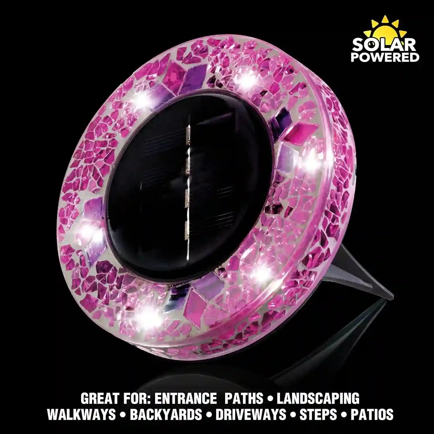 🔥New product 50% OFF!🔥CrystalAura  Solar Disk Lights