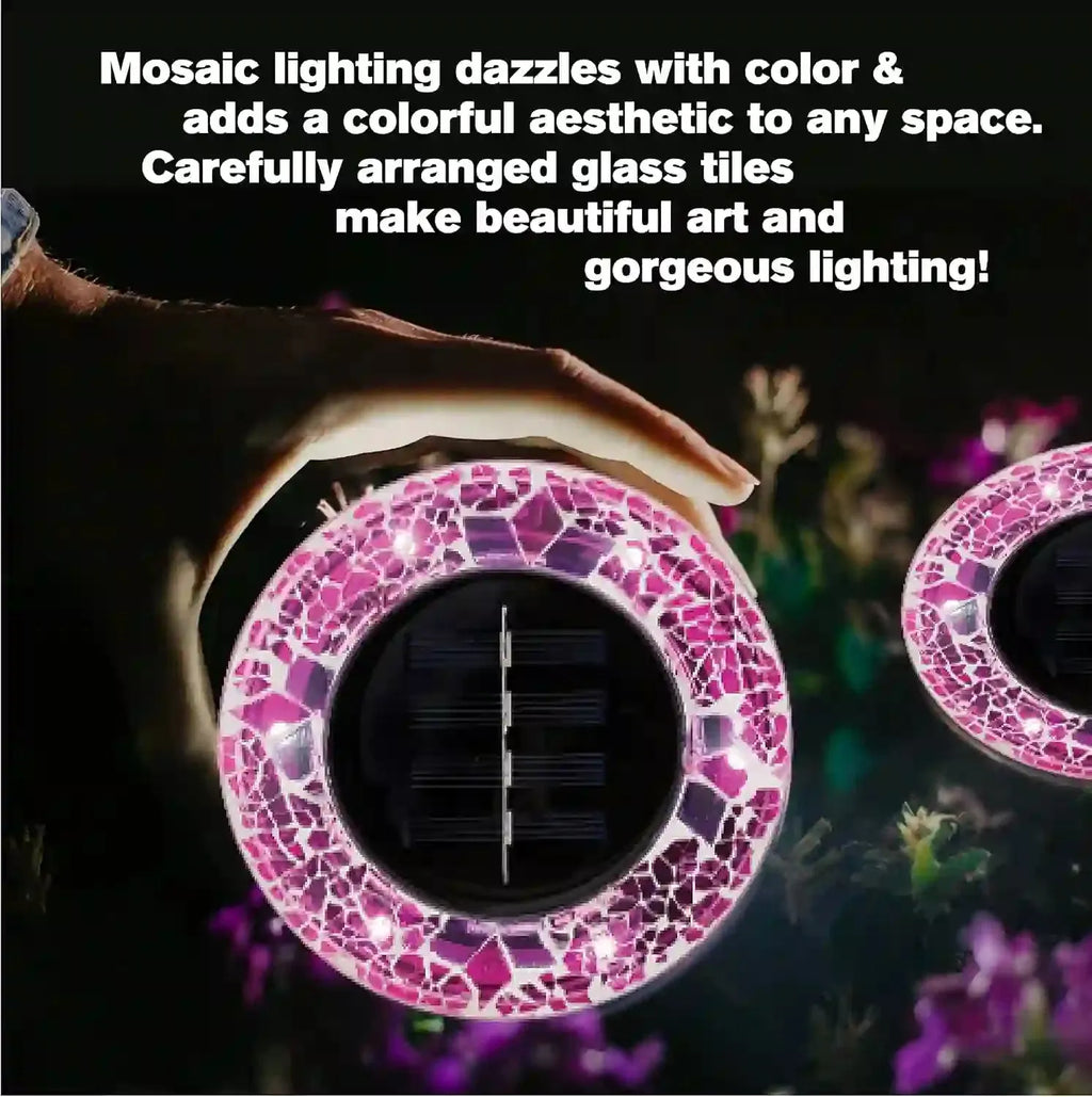 🔥New product 50% OFF!🔥CrystalAura  Solar Disk Lights
