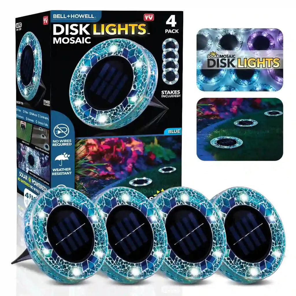 🔥New product 50% OFF!🔥CrystalAura  Solar Disk Lights