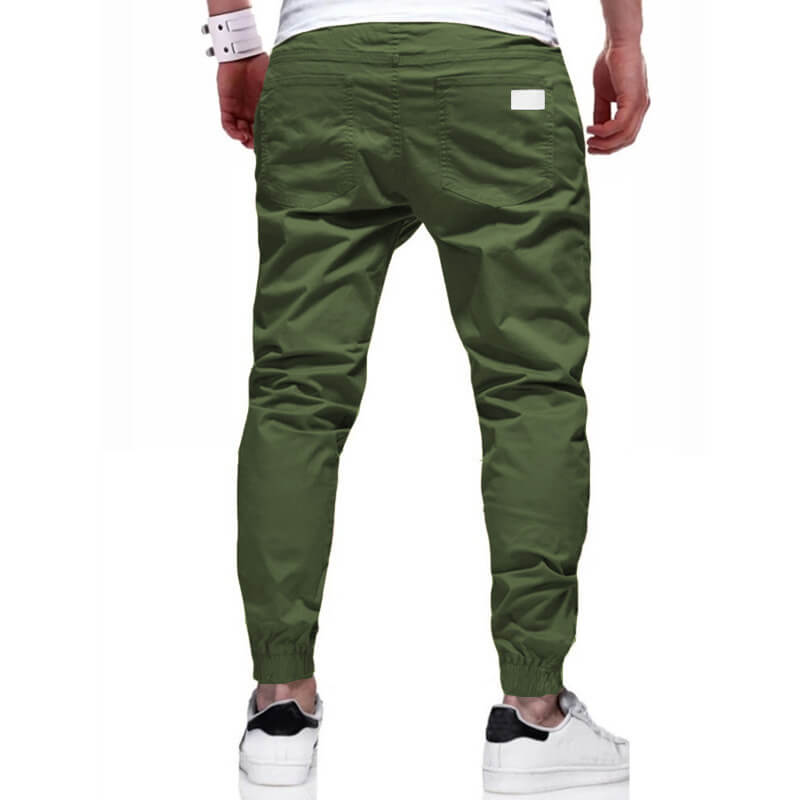 Men's Solid Casual Jogger Pants