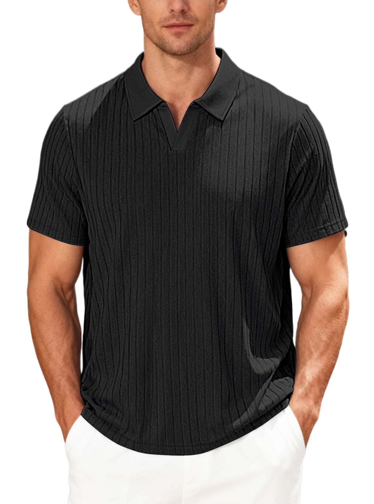 2026 Casual Crew-neck Striped Short-sleeved Shirt
